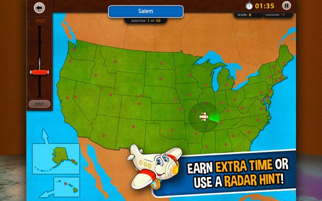 GeoFlight USA: Learning American Geography made easy and fun(圖3)-速報App