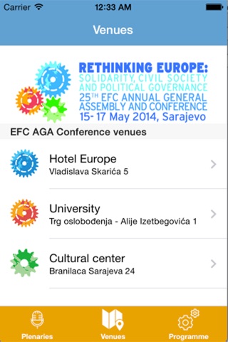 EFC AGA Conference - Compass screenshot 4