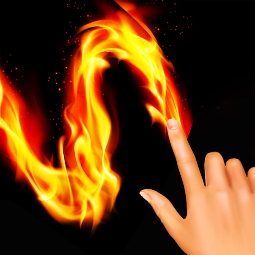 Draw with Fire - Burn Doodle with your Finger !