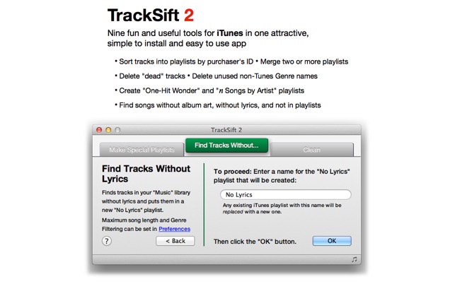tracksift mac