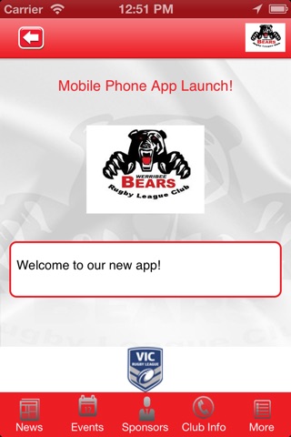 Werribee Bears Rugby League Club screenshot 4