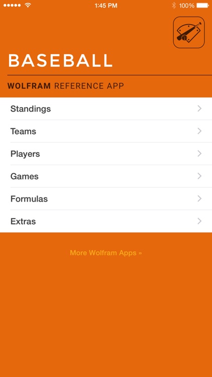 Wolfram Pro Baseball Stats Reference App