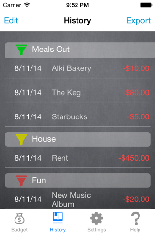 BF Budget and Expense Tracking screenshot 2