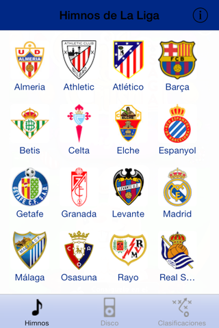 La Liga Himnos - náhled