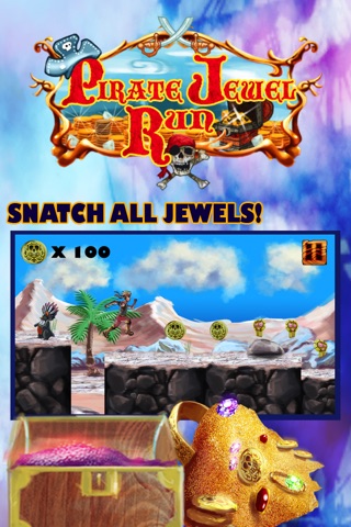 Pirate Jewel Run screenshot 4
