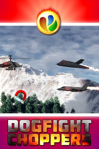 Dogfight Choppers - Free Military Helicopter War Game screenshot 4