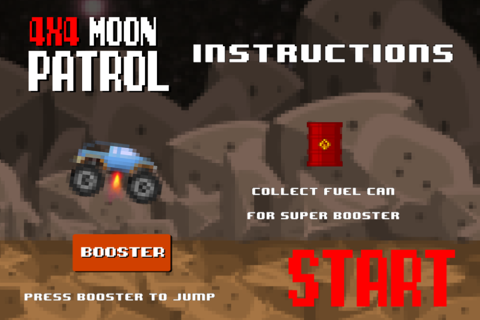 4x4 Moon Patrol screenshot 2