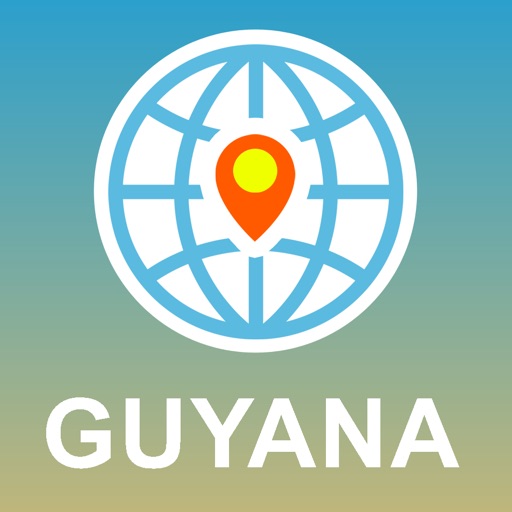 Guyana Map - Offline Map, POI, GPS, Directions