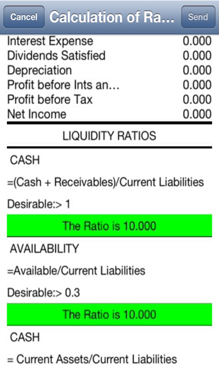 Ratios Calculator