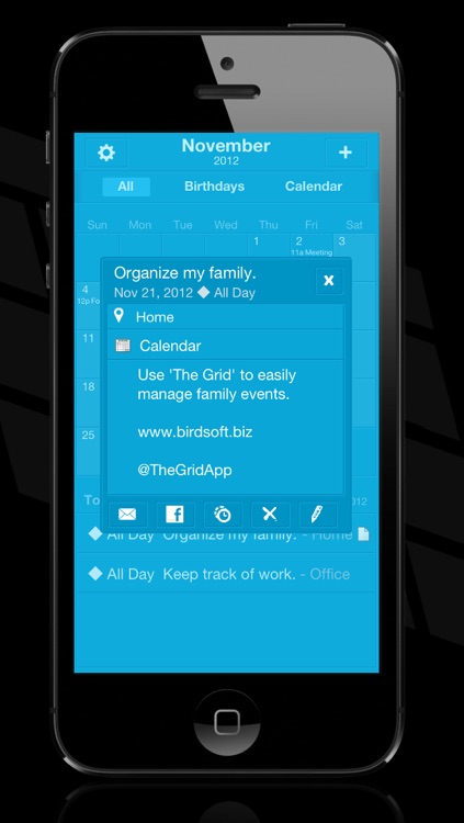Midnight - The Grid Calendar screenshot-4