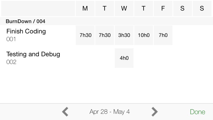 Burn Down - Personal Project Management and Time Tracking screenshot-3