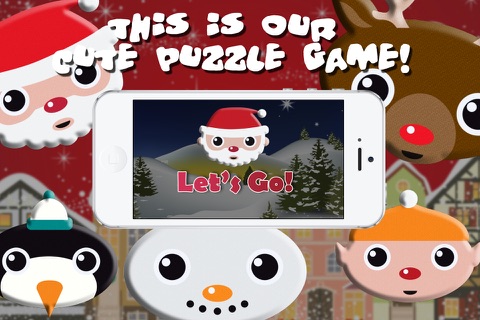 The Cute Christmas Pets Holiday Puzzle Game screenshot 2