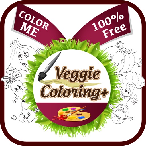 Veggie Coloring+