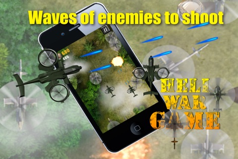 Helicopter War Game - Best free multiplayer shooter screenshot 4