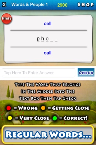 Before And After - The Word In The Middle Puzzle Game screenshot 3