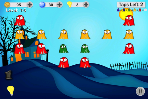 Ghost Poppers - Spooky Chain Reaction Puzzle Game screenshot 4