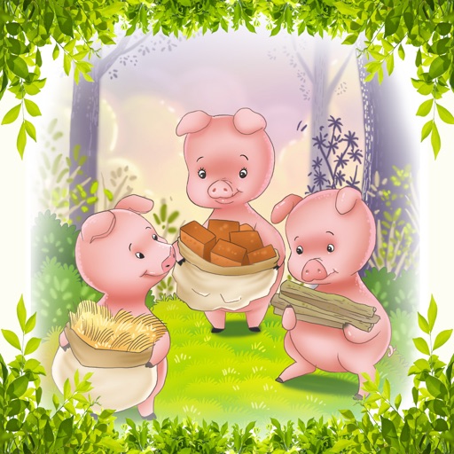 Story of the Three Little Pigs Play and Learn iOS App