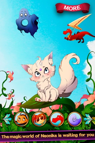 Neoniks: Mystie the Fox and her magical friends PRO screenshot 4