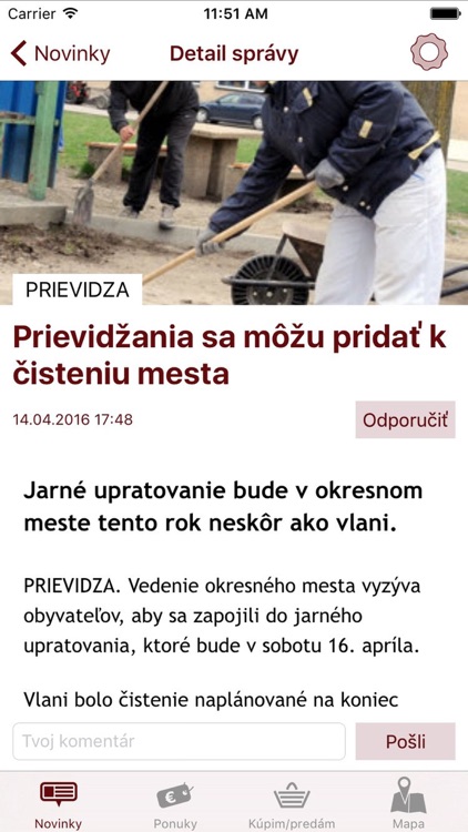 Naša Prievidza screenshot-3