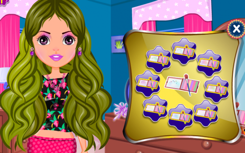 Hair salon Hairdo - kids games screenshot 4