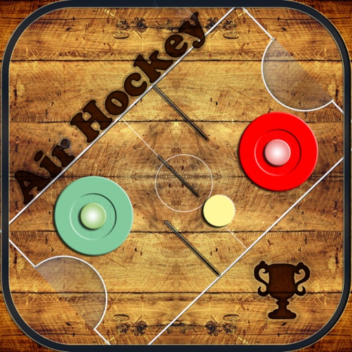 Air Hockey - Wood with Obstacles Icon