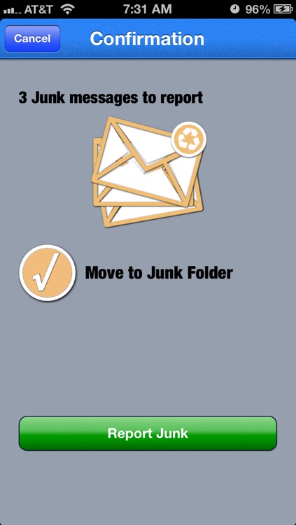 Junk Reporter for iCloud