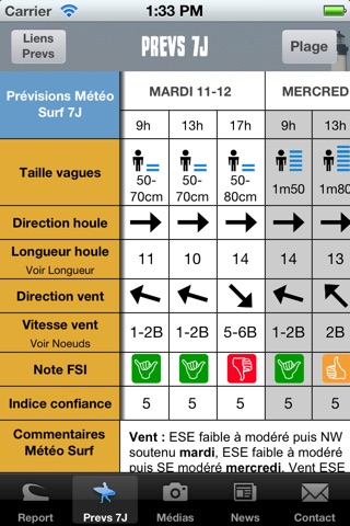 Anglet Surf Info screenshot 3