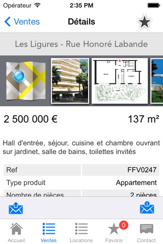 Cristea-Flandrin Immobilier Monaco screenshot 3