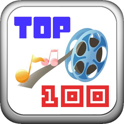 Top100MVs - View the most popular music videos in iTunes Store Icon