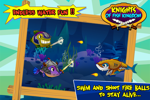 Knight of Fish Kingdom Battle Rage  - Newest Games Of Fishies War for kids screenshot 3