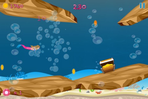 Little Princess Mermaid - The Under-sea World Escape HD screenshot 4