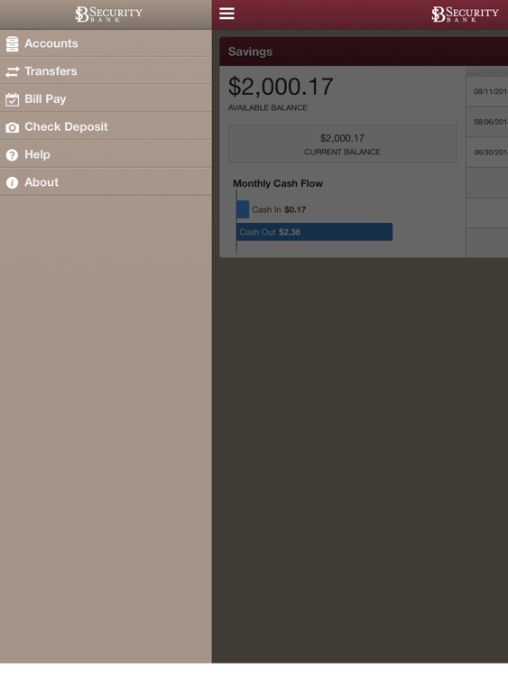 Security Bank Tulsa for iPad screenshot-3