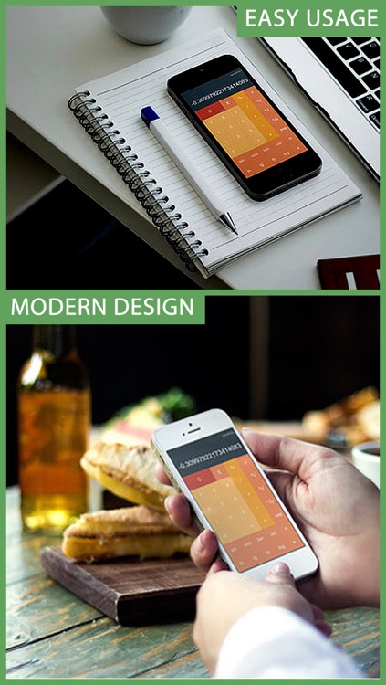 Calculator : Scientific & Percentage & Flat Design screenshot-4