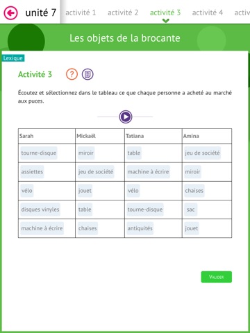 Saison 1  Activités en français A1-A2 screenshot 3