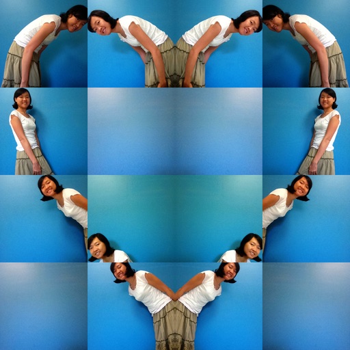 heart shape collage app