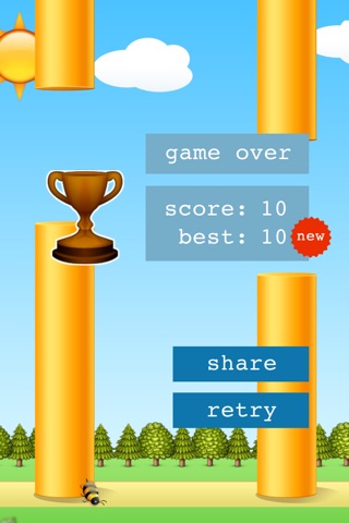 Flappy Bee 2 Free screenshot 3