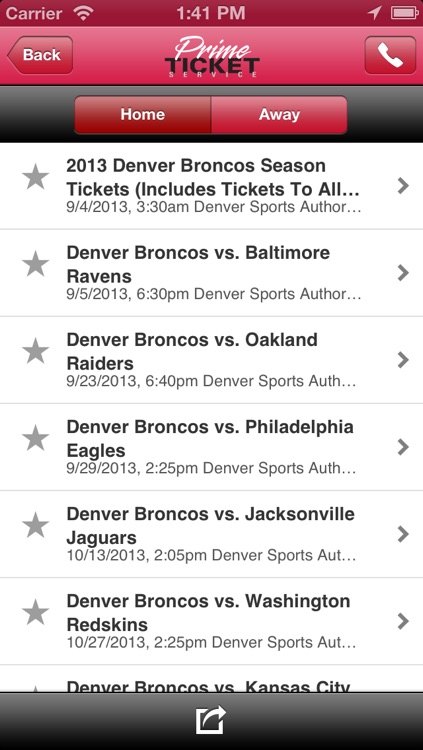 Prime Ticket Service by Mobile Ticket App, LLC.