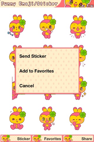 Funny Emoji,Emoticons,LINE Sticker design by MIGU screenshot 2