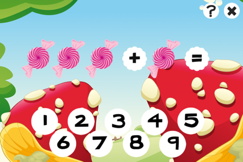 Calculate Candy Sums! Find the Solution in Great Bug`s Life! Free Education Math Learning Kids Game screenshot 4