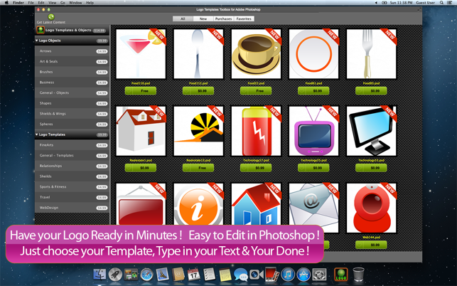 Logo Templates Toolbox for Adobe Photoshop(圖5)-速報App