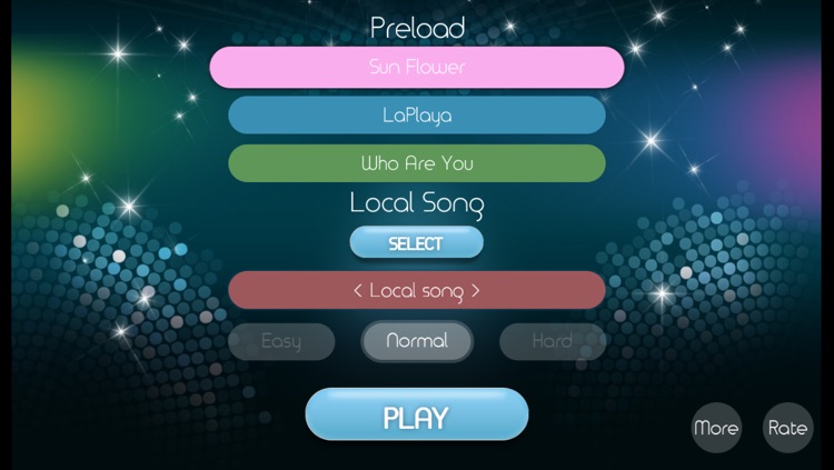 Tap the music