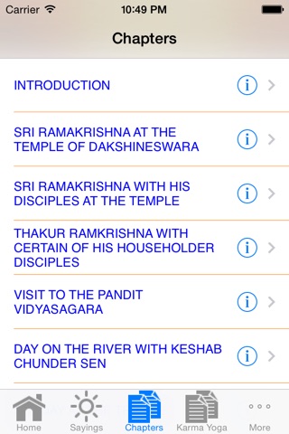 Gospel of Sri Ram Krishna screenshot 2