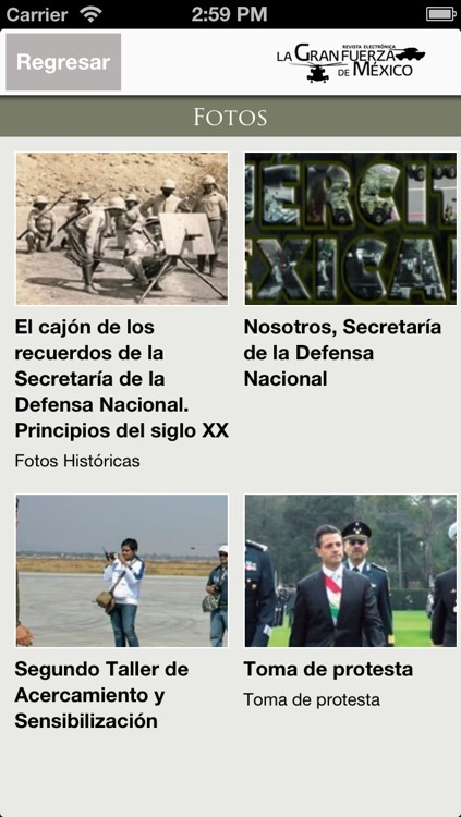 Revista Oficial La Gran Fuerza de México para iPhone screenshot-3