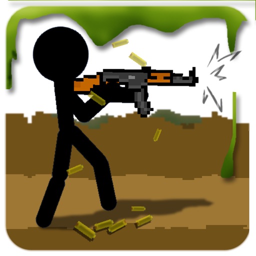 Stickman and gun iOS App