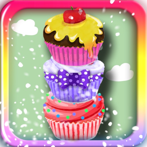 Cupcake Tower Free Icon