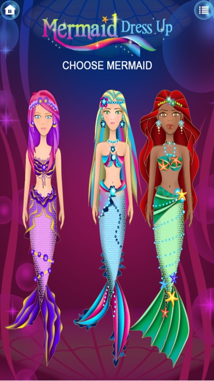 My Mermaid Dress Up World - A Little Salon Game For Girls FREE by Lazy