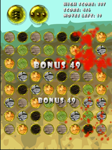 Gold Rush HD (Match 3 Brain Game) screenshot 4