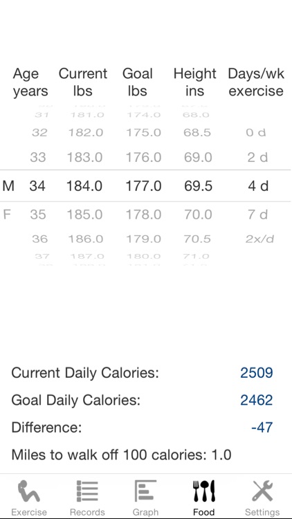 Exercise Calculator screenshot-3