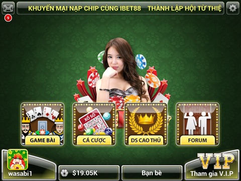 Myplay - danh bai tien len, phom, poker HD screenshot 2
