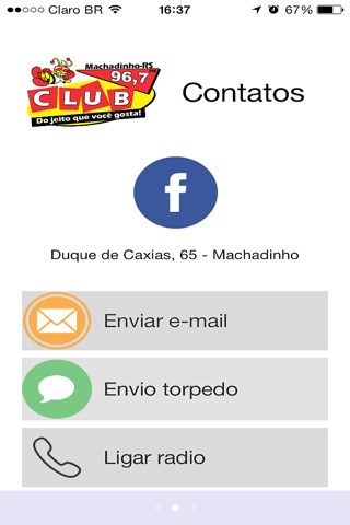 Clube FM Machadinho screenshot 2